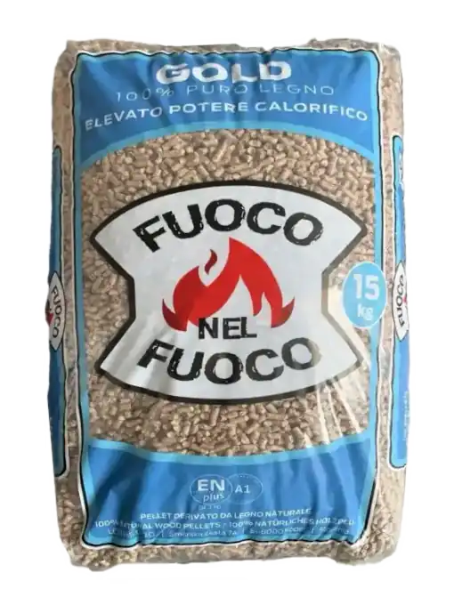 ingrosso Pellet Voghiera 7 PELLET FUOCO NEL FUOCO GOLD